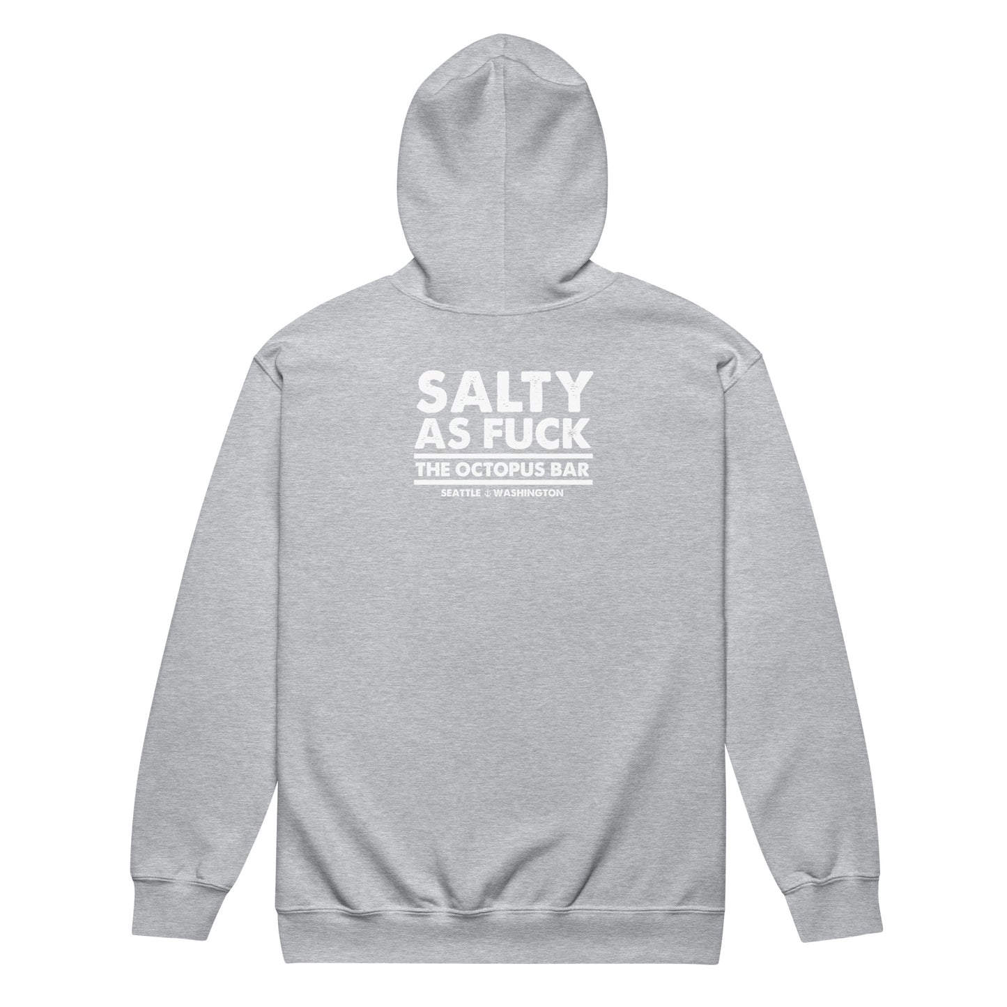 salty as fuck zip up hoodie
