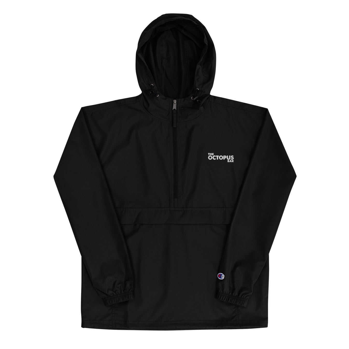 embroidered champion packable jacket