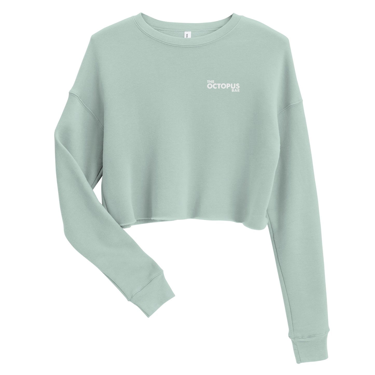 fresh as fuck crop crewneck